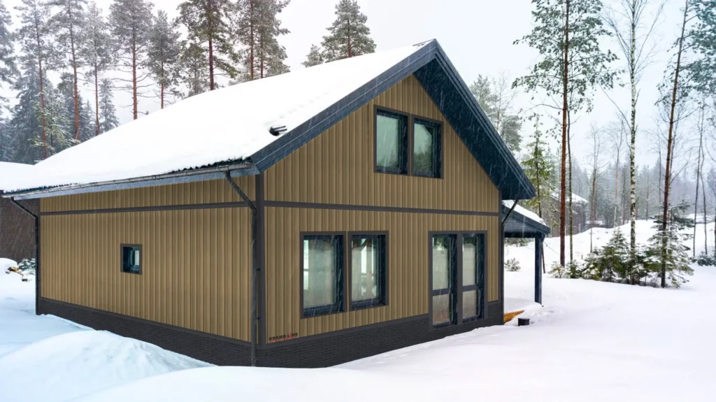 Сайдинг Вертикальный Grand Line Tundra клен (3,0м)