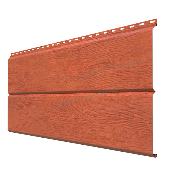 Сайдинг МЕТАЛЛ ПРОФИЛЬ Lбрус-XL-14х335 (ECOSTEEL_T-12-0.45)