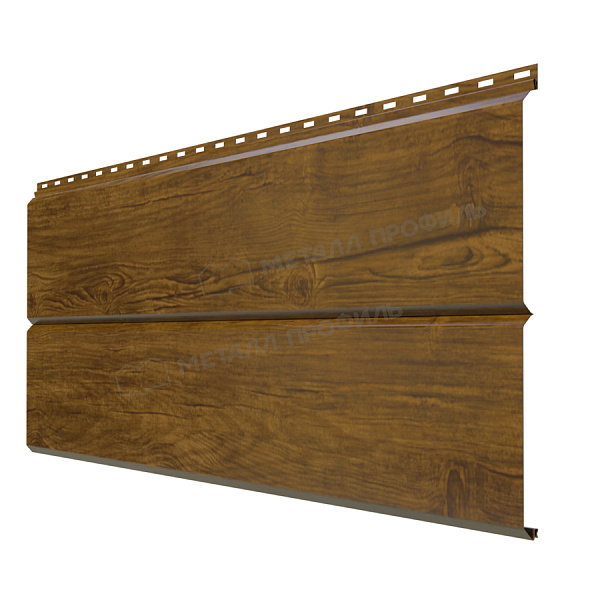 Сайдинг МЕТАЛЛ ПРОФИЛЬ Lбрус-XL-14х335 (ECOSTEEL_T-12-0.45)