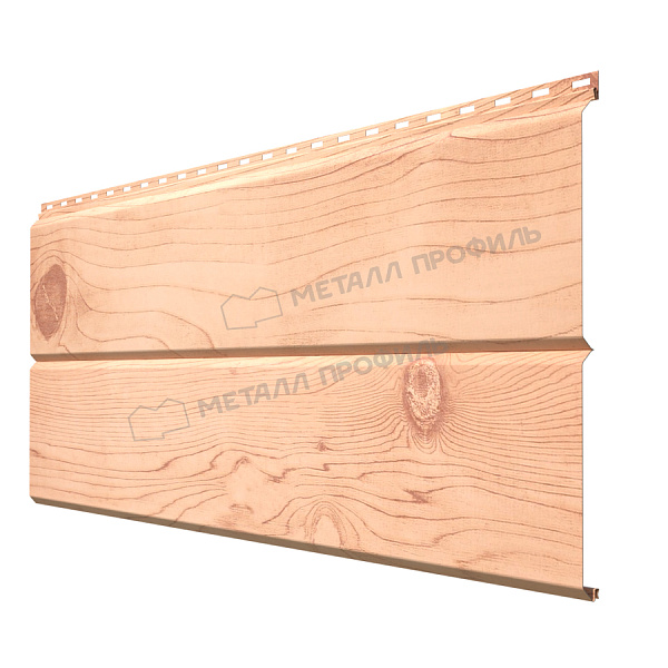 Сайдинг МЕТАЛЛ ПРОФИЛЬ Lбрус-XL-14х335 (ECOSTEEL_T-12-0.45)